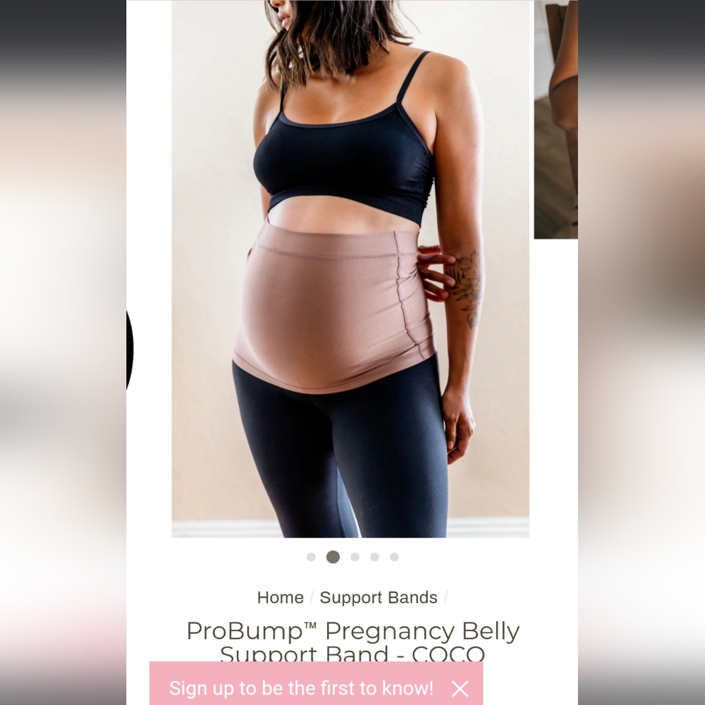 NEW & LIGHTLY-used Baobei (Lovesteady) Pregnancy Support Band!